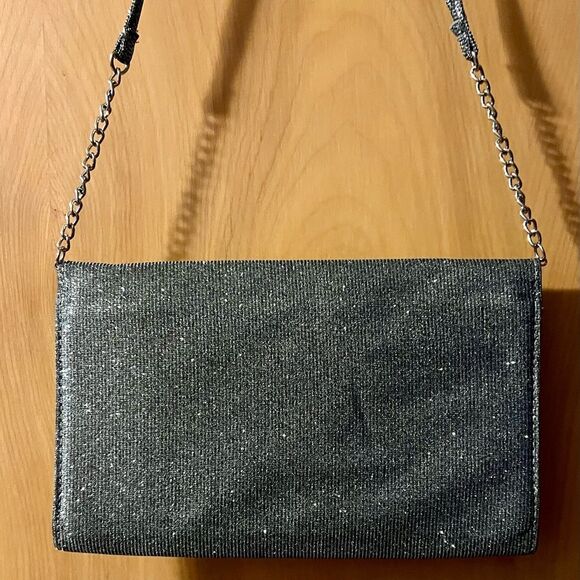 Silver Evening Bag - NWOT - Picture 3 of 5